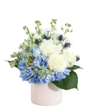 Celebration Baby Boy Bouquet - Free Delivery - MontRoyal Florist Montreal
