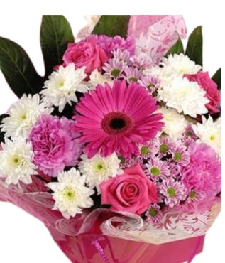Baby Girl Bouquet - Free Delivery - MontRoyal Florist Montreal