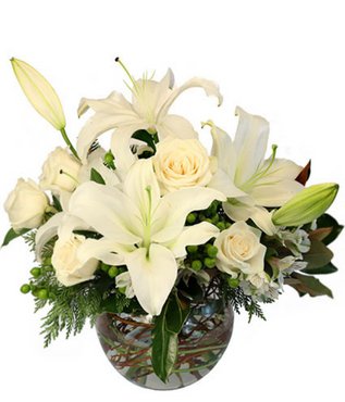 Frosty Blooms - Free Delivery - MontRoyal Florist Montreal