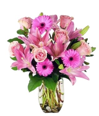 Lovely Lady - Free Delivery - MontRoyal Florist Montreal