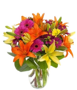 Summer Bouquet - Free Delivery - MontRoyal Florist Montreal